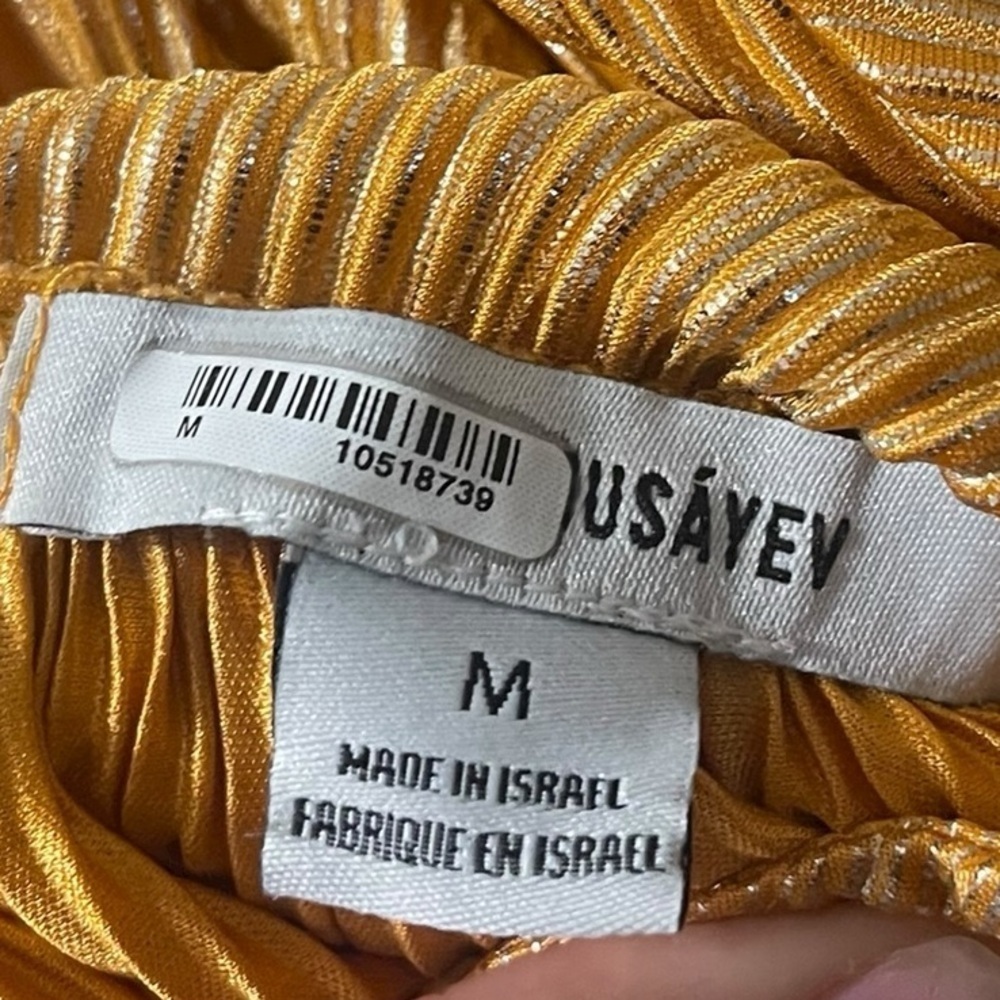 NWOT Sabina Musayev Orange Alma Dress - Picture 4 of 4